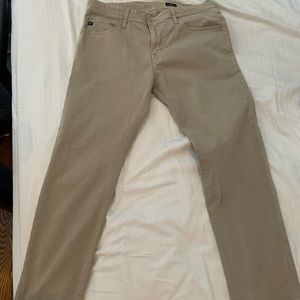 Dark Khaki AG Jeans “The Tellis” Modern Slim Size 33x34